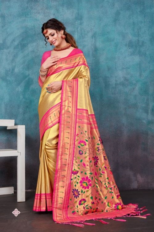 Bunawat Rudra Silk Traditional Paithani Saree Collection