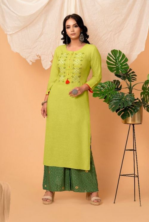 Psyna Palazzo House 10 Rayon Kurti Palazzo Set Collection
