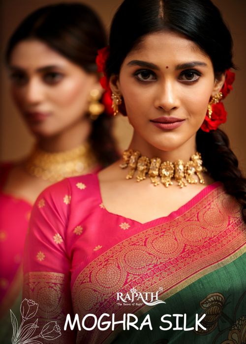 Rajpath Moghra Silk Fancy Heavy Banarasi Saree Collection
