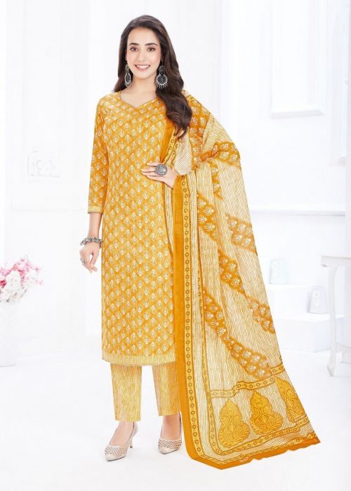 Baalar Soft Cotton 1 Printed Cotton Dress Material