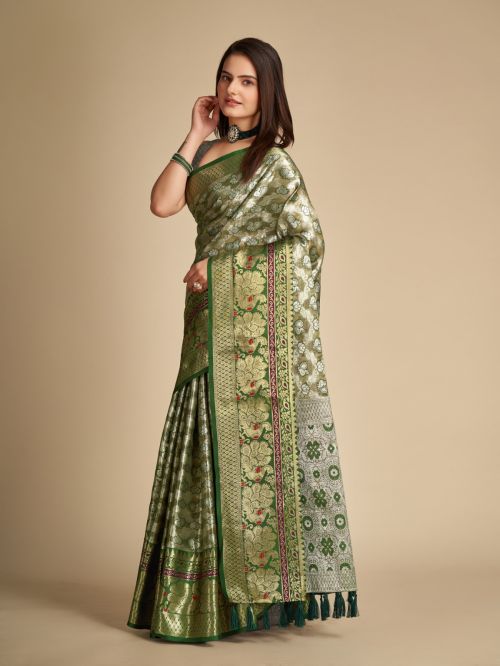 Maahi 109 Pure Tissue Silk Party Wear Saree Collection
