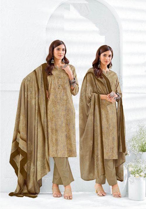 Suryajyoti Poshak Vol Cotton Kurti Pant With Dupatta Collection
