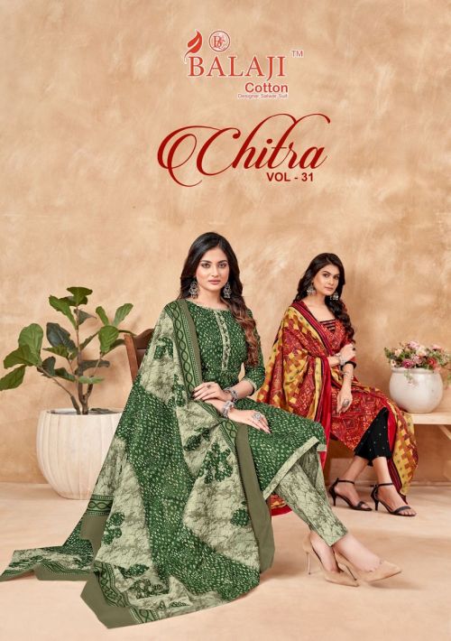 Balaji Chitra Vol 31 Printed Cotton Dress Material Collection