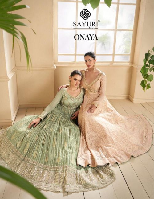Sayuri Onaya Wedding Wear Heavy Designer Gown Collection
