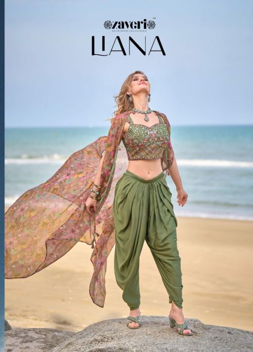 Zaveri Liana Heavy Satin Bollywood Party Wear Designer Collection