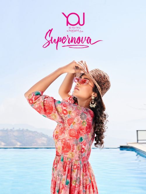Wanna Supernova Mal Printed Cotton Kurti With Pant Collection