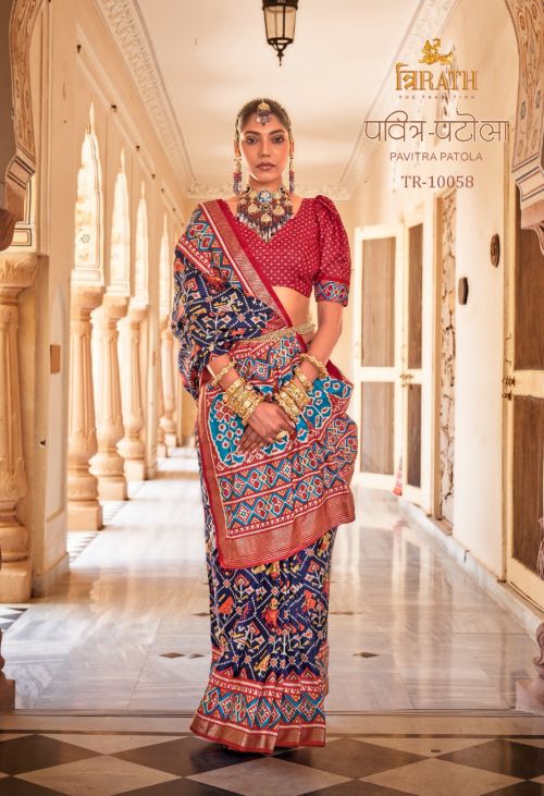Trirath Pavitra Patola Wedding Wear Saree Collection