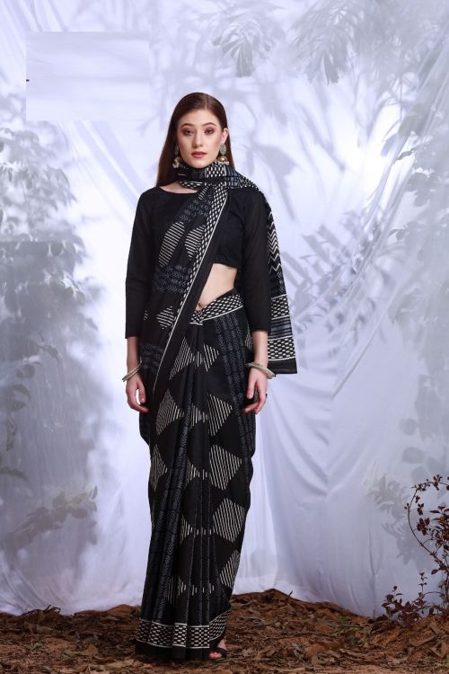 Apple Womaniya Vol 27 Printed Designer Black Saree Collection