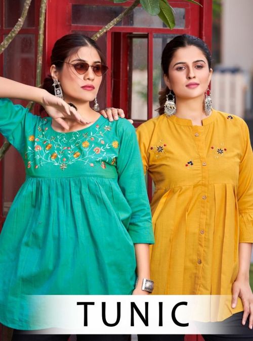Poonam Tunic Premium Wear Stylish Short Top Collection