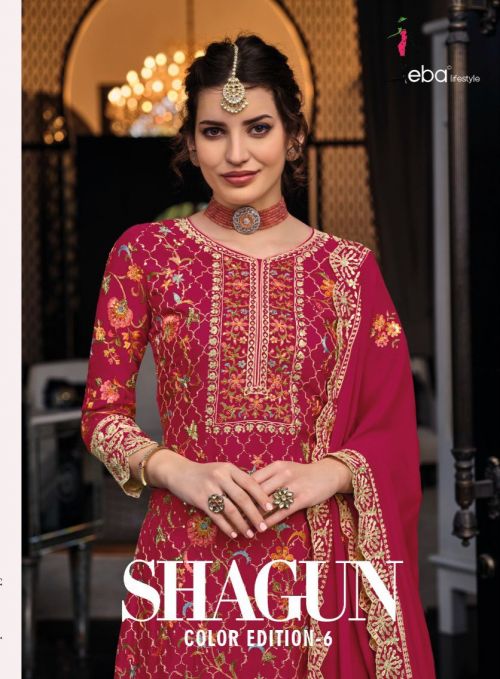 Eba Shagun Color Edition 6 Premium Designer Ready Made Collection