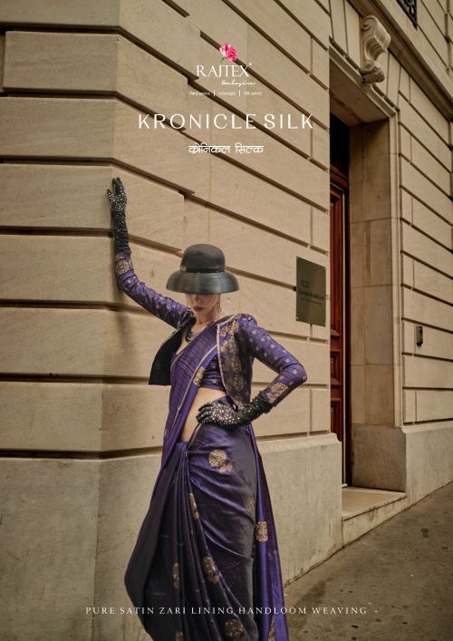 Rajtex Kronicle Silk Weaving Designer Silk Saree Collection