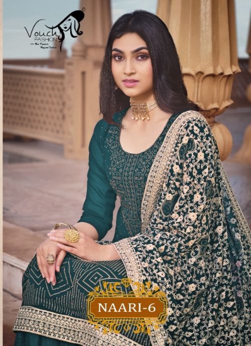 Vouch Naari Vol 6 Designer Salwar Kameez Collection