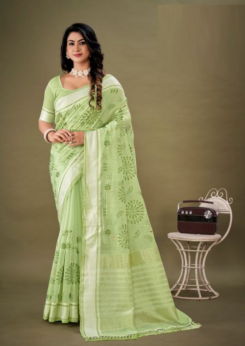 Apple Zenora 01 Casual Wear Cotton Saree Wholesaler