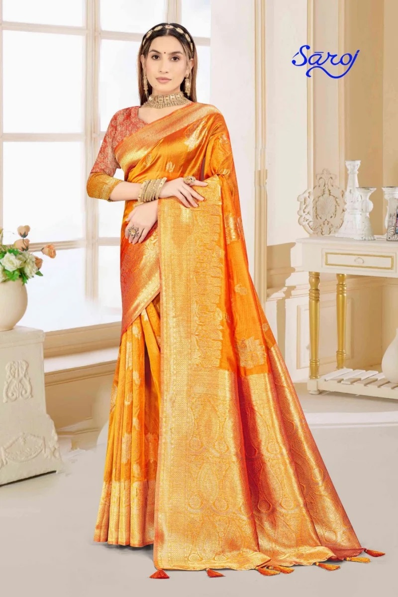 Saroj Libaas Vol 1 Silk Rich Pallu Saree Collection