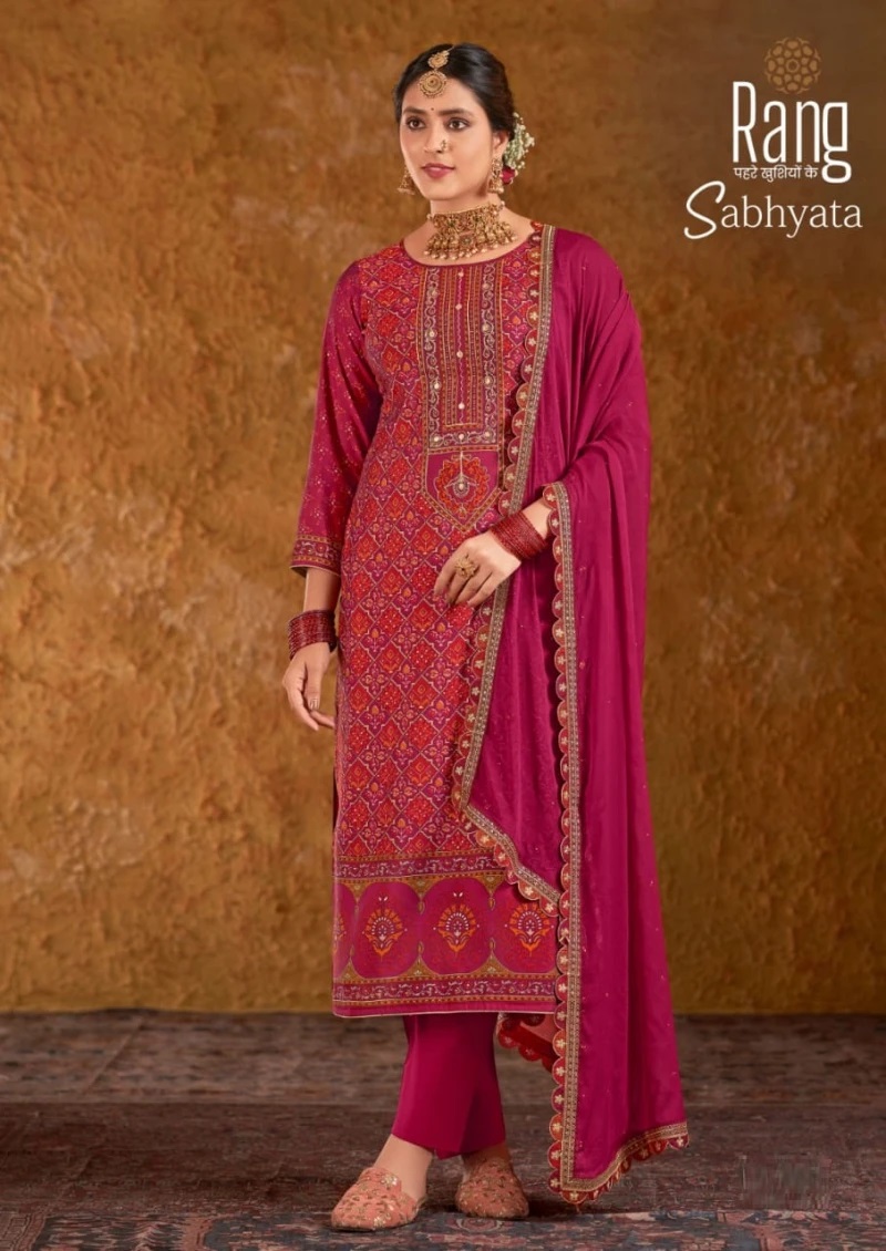 Rang Sabhyata Muslin Printed Designer Salwar Suit
