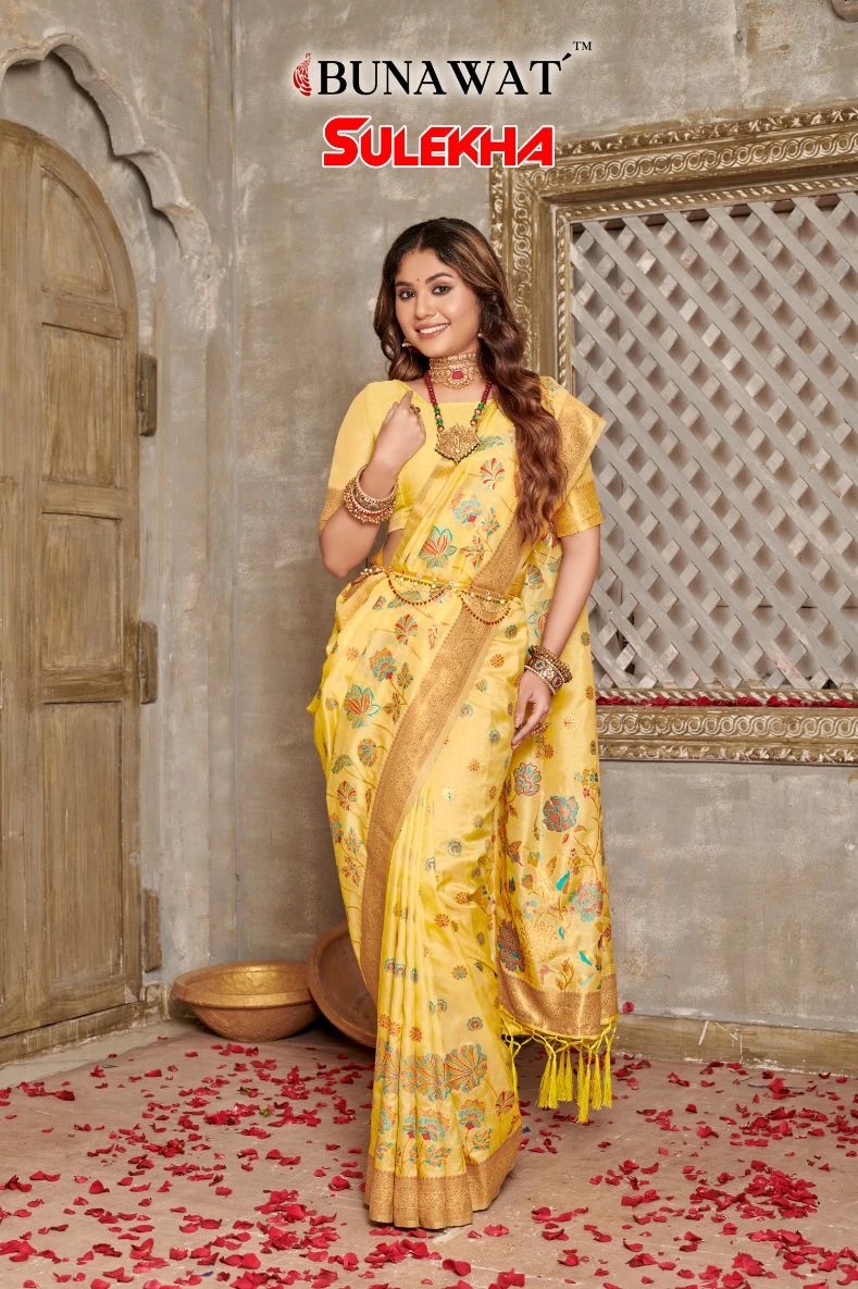 Bunawat Sulekha Wedding Banarasi Silk Saree Collection