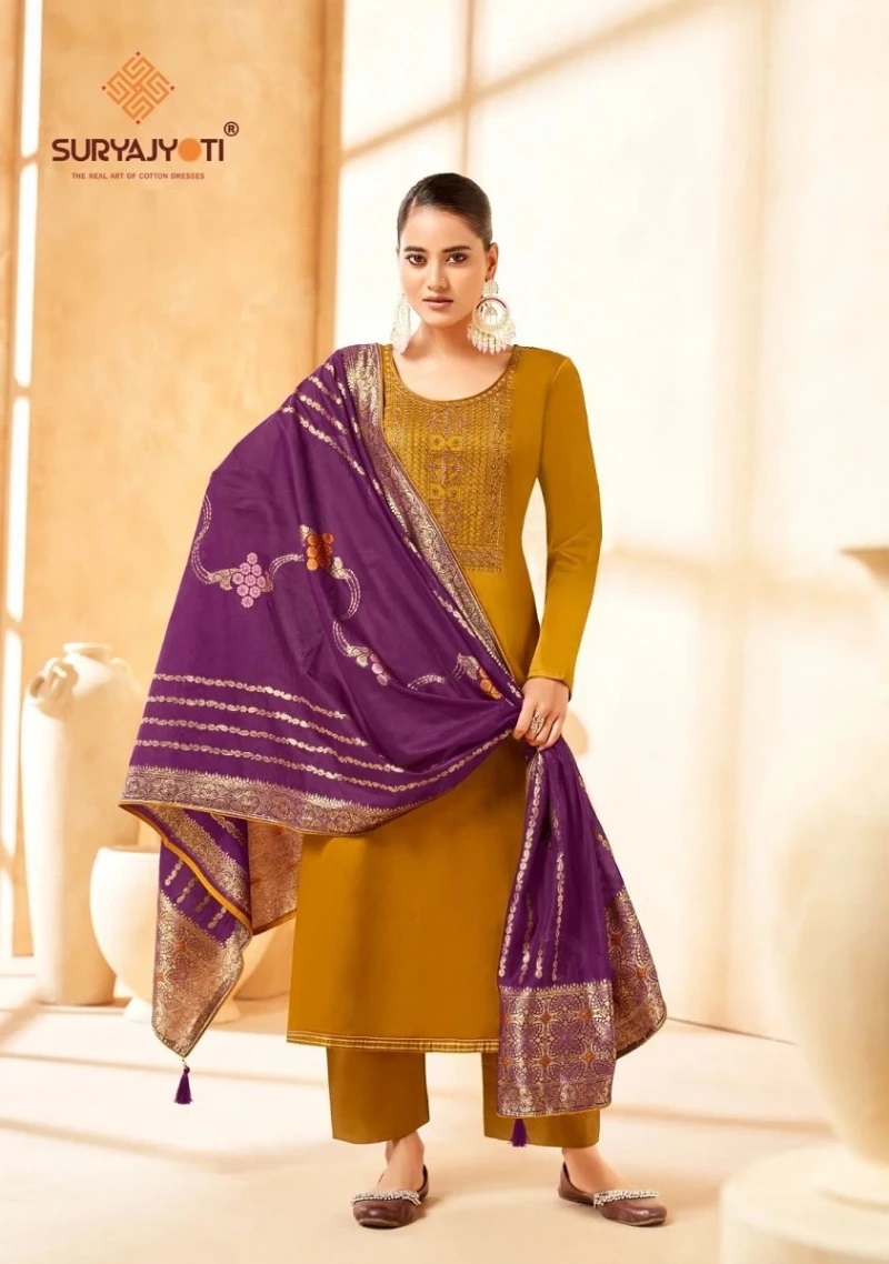 Suryajyoti Guzarish Vol 3 Designer Dress Material Collection