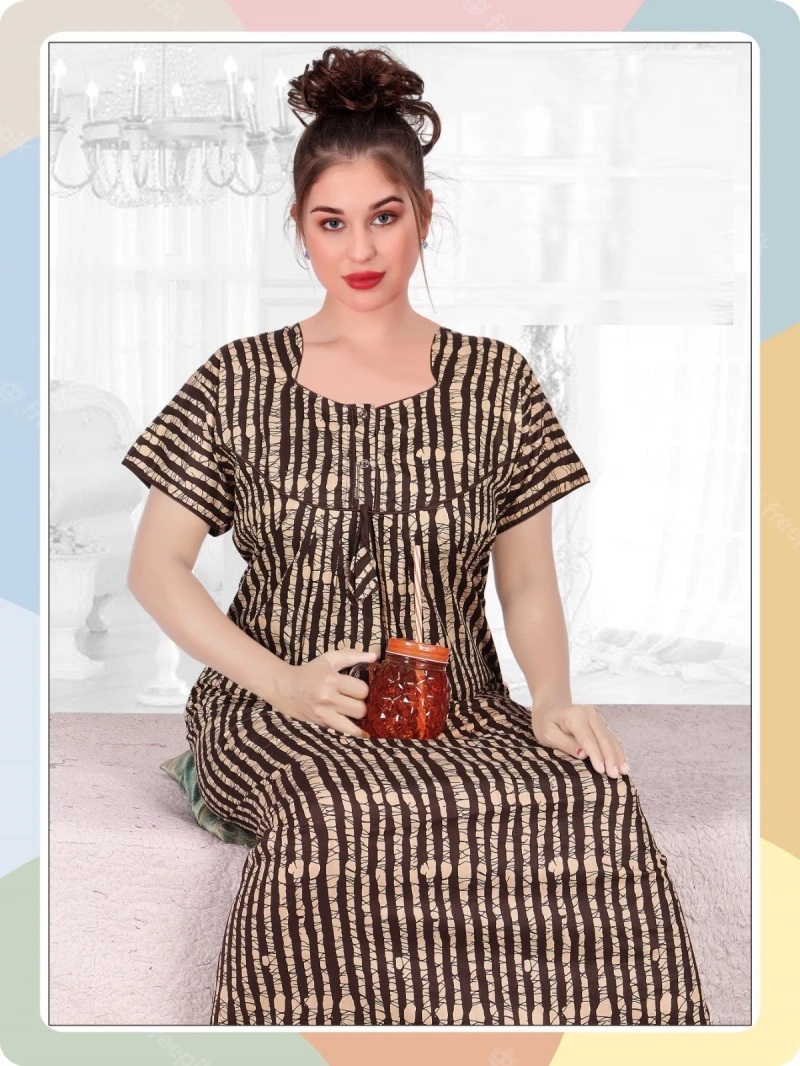 Cotton Nighty 135 Printed Wear Cotton Nighty Collection