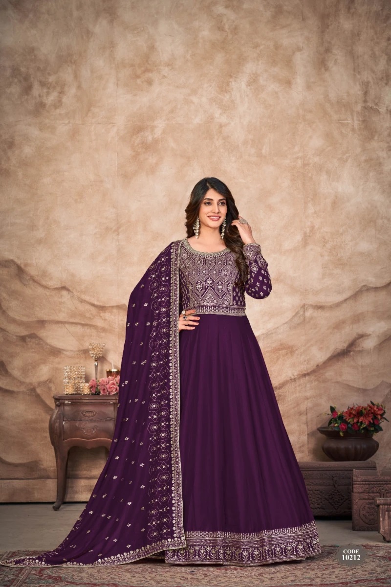 Anjubaa Vol 21 Art Silk Designer Salwar Kameez Collection
