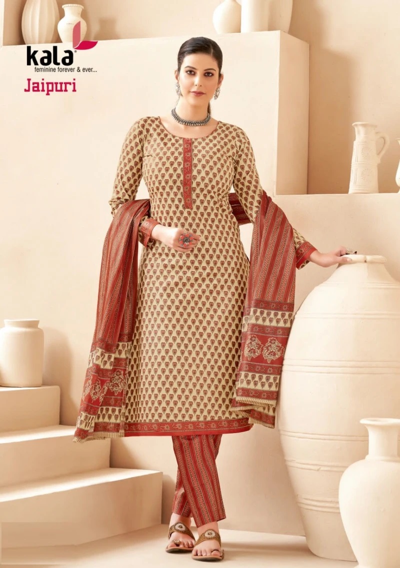 Kala Jaipuri Vol 3 Printed Cotton Dress Material Collection