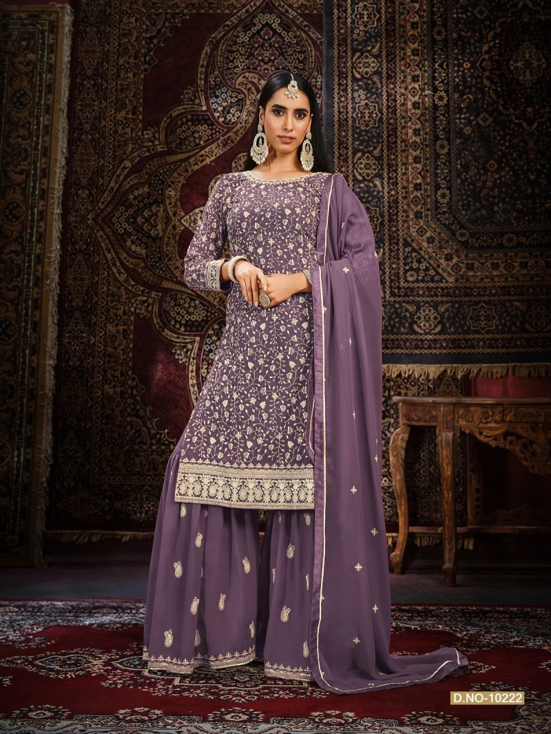 Anjubaa Vol 22 Faux Georgette Designer Salwar Kameez