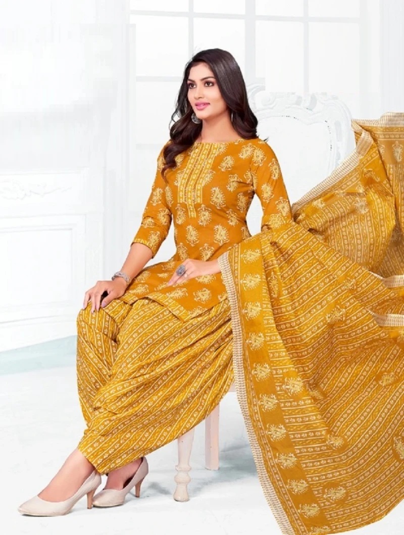 Ganeshji Anamika Patiyala Vol 1 Cotton Dress Material