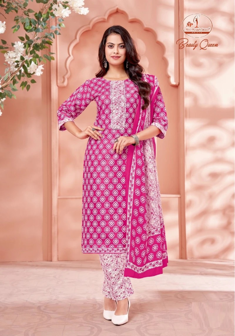 Miss World Choice Beauty Queen Vol 1 Ready Made Cotton Dress