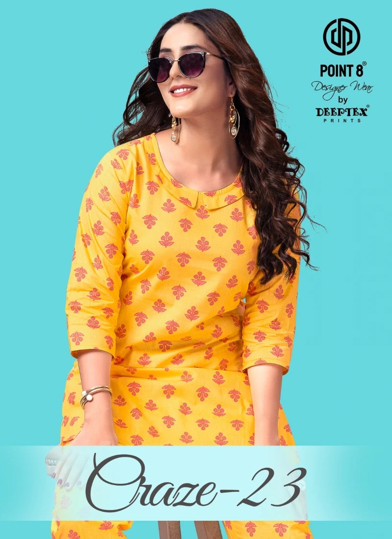 Deeptex Craze 23 Cotton Co Ord Set Collection