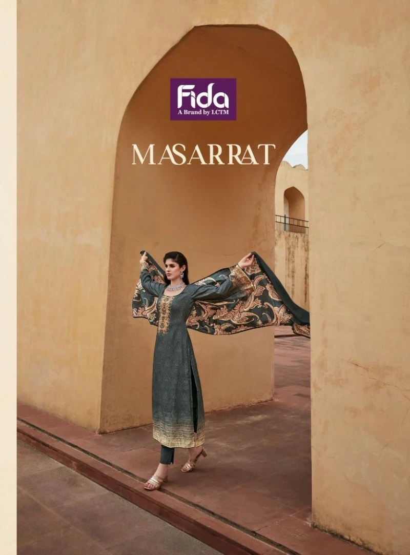 Fida Masarrat Pashmina Dress Material Collection