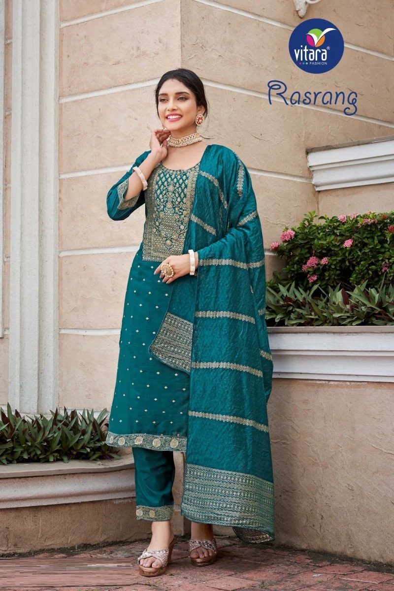 Vitara Rasrang 1060 To 1063 Heavy Model Ready Made Dress Buy Fashion Export