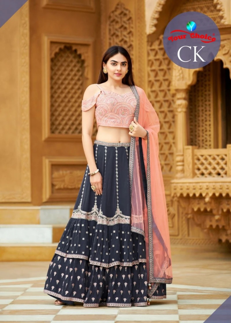 Your Choice CK Blooming Embroidered Lehenga Choli