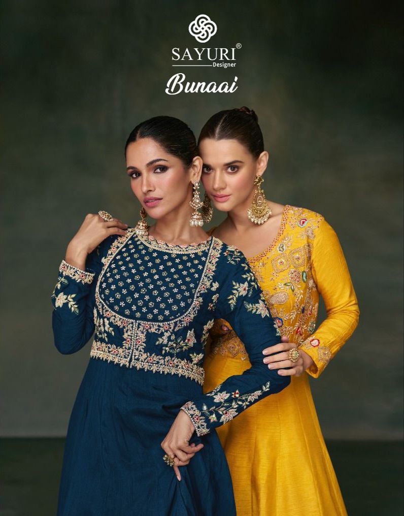 Sayuri Bunaai Embroidery Designer Gown Collection