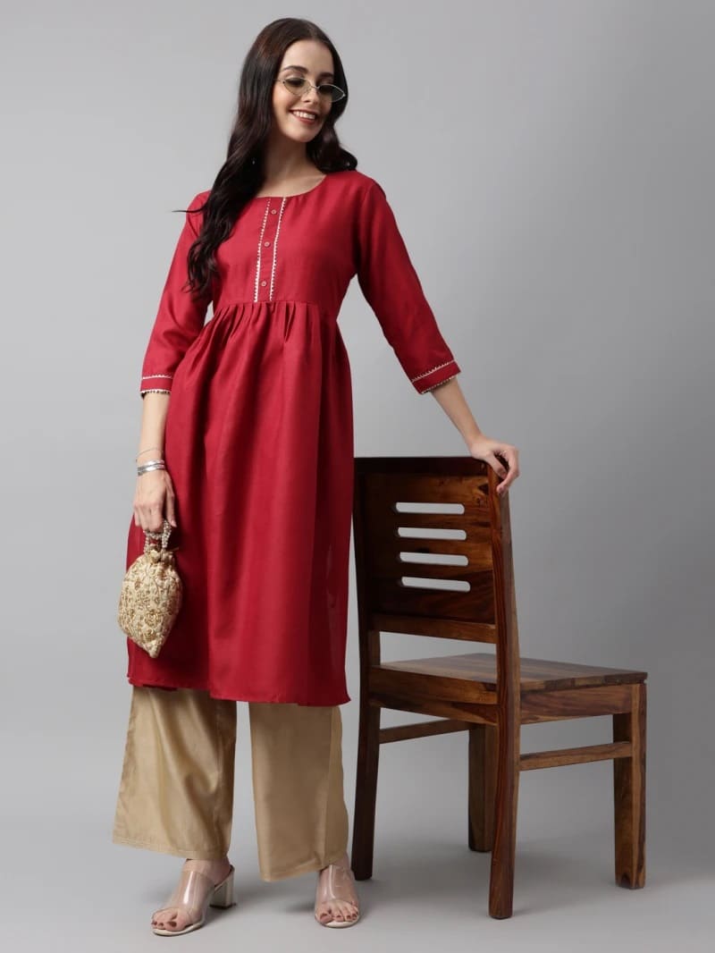 Tirtha Vol 5 Stylish Regular Wear Cotton Kurti Collection