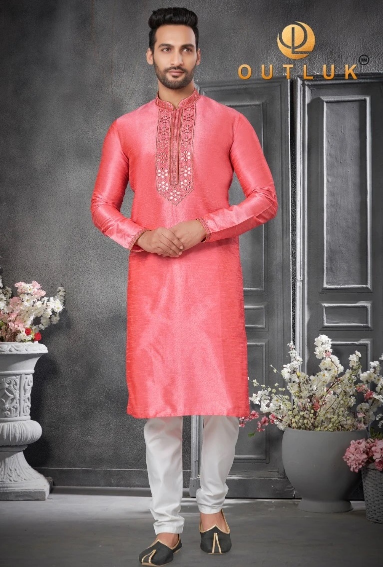 Outluk Vol 125 Men Festival Wear Kurta Pajama Collection