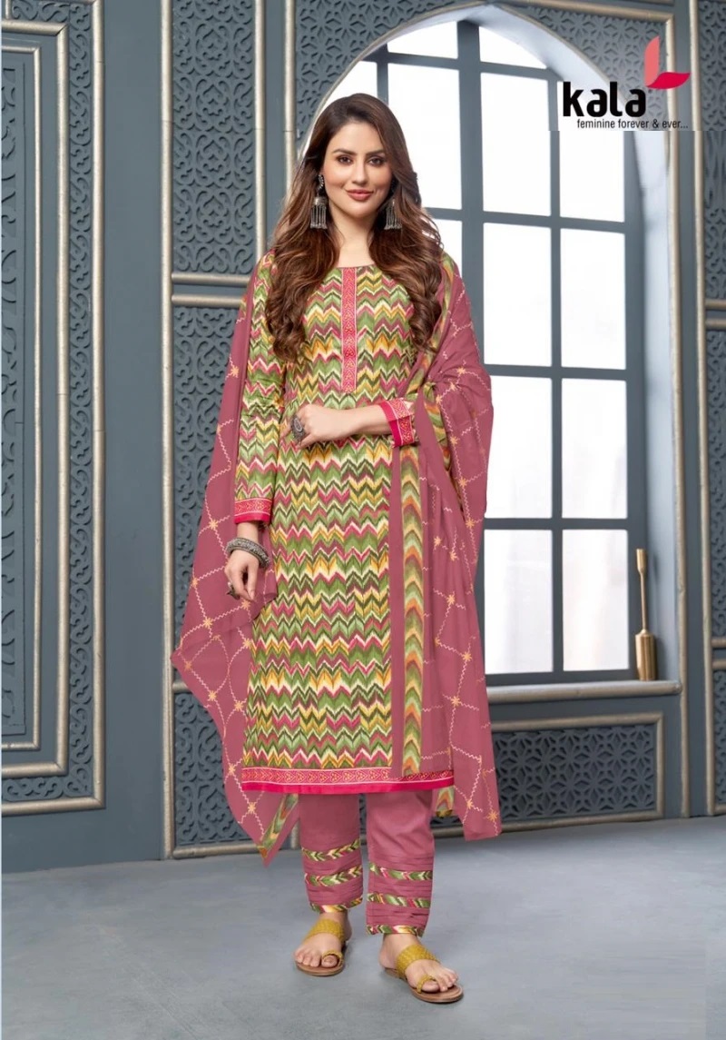 Kala Oreana Vol 5 Soft Cotton Dress Material Collection
