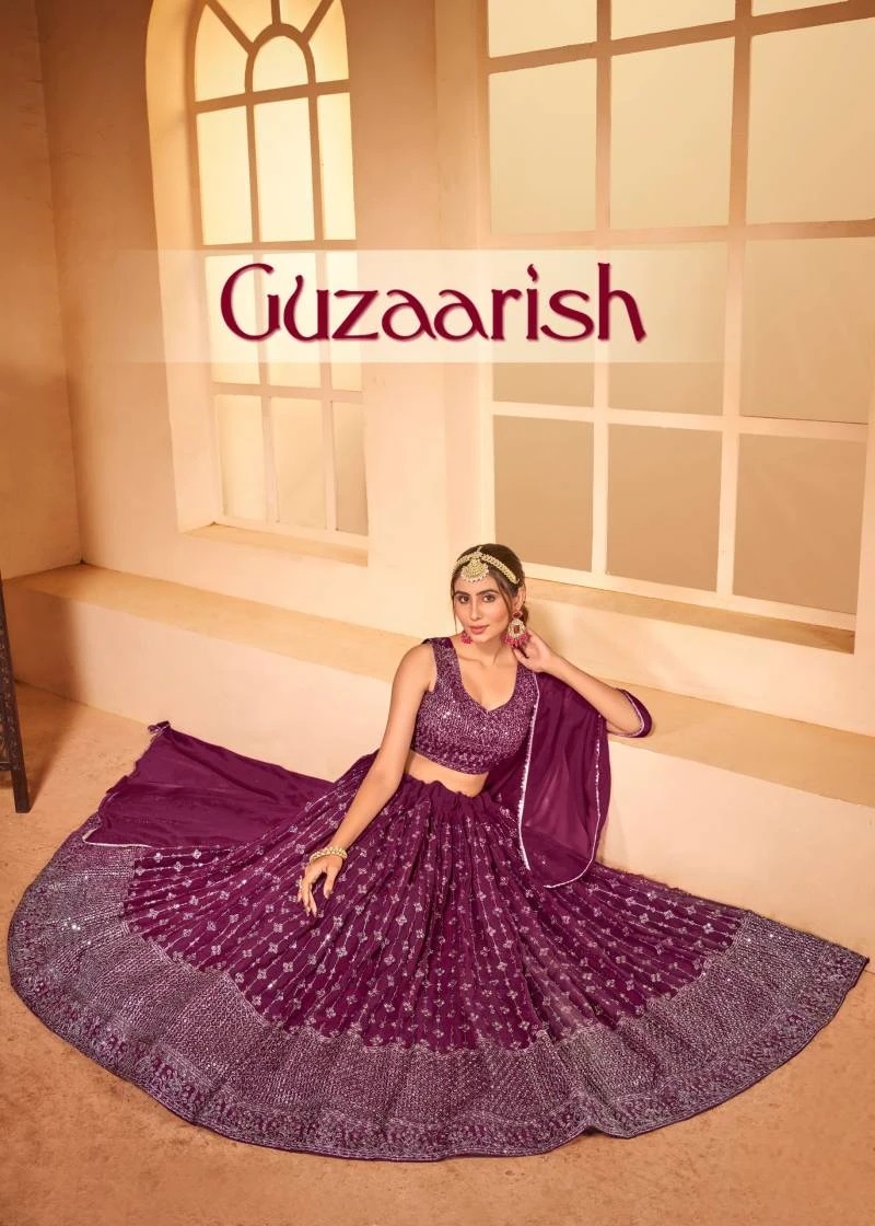 Guzaarish Embroidery Designer Lehenga Choli Collection
