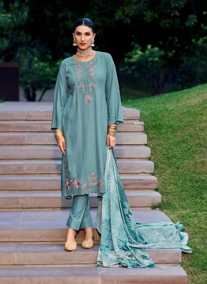 GullJee Daastaan E Jashan Wool Pashmina Salwar Kameez