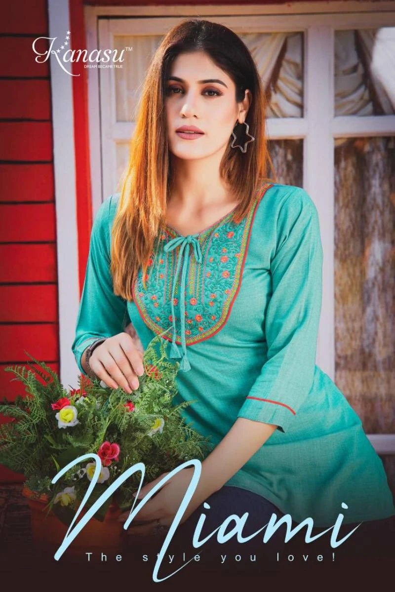 Kanasu Miami Party Wear Short Top Collection