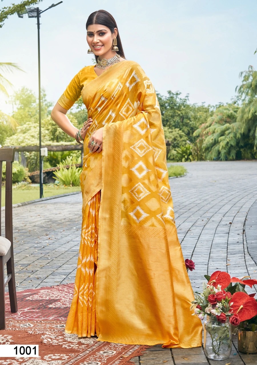 Saroj Makhmalli Casual Saree Collection
