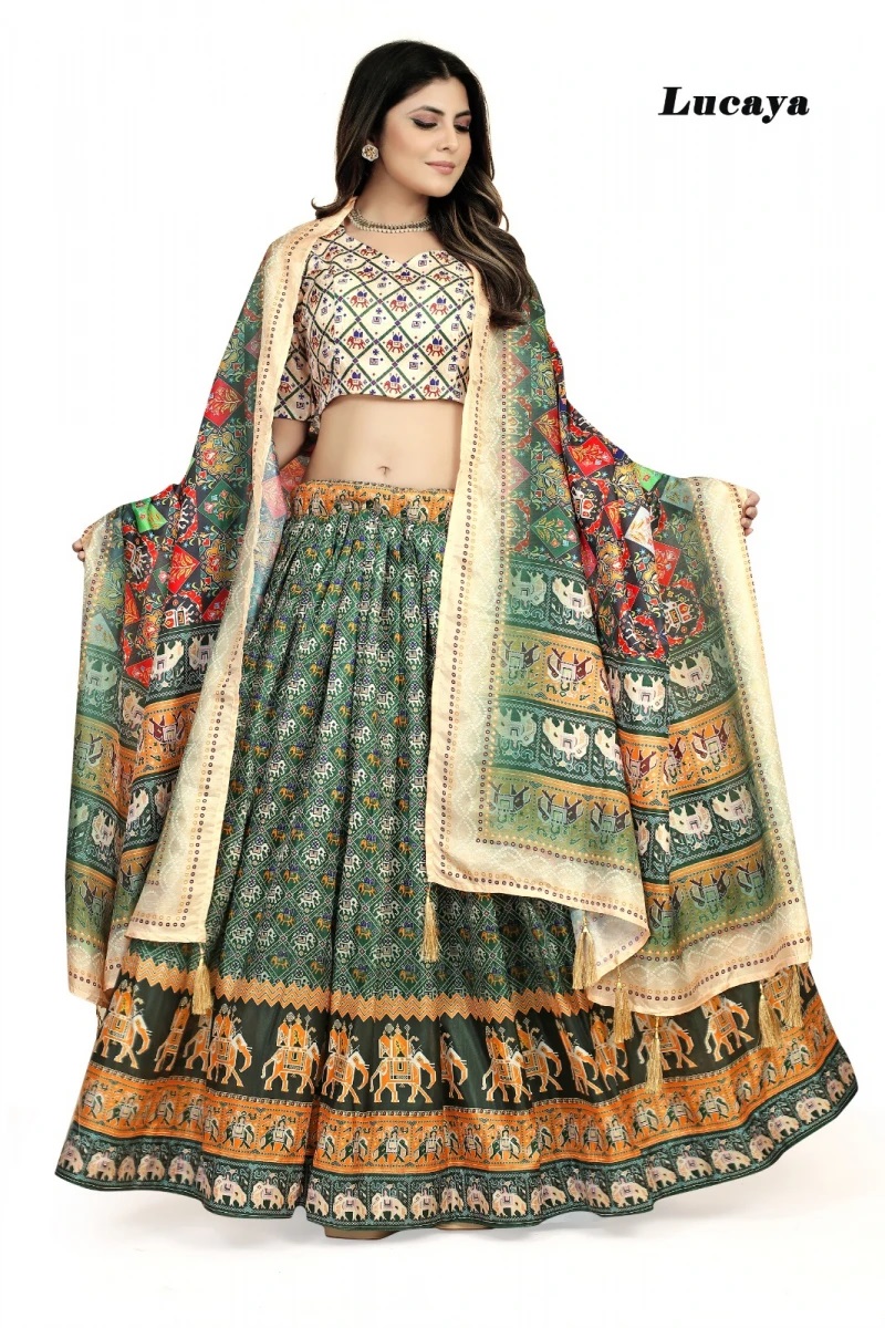 Lucaya Vol 14 Printed Party Wear Lehnga Choli