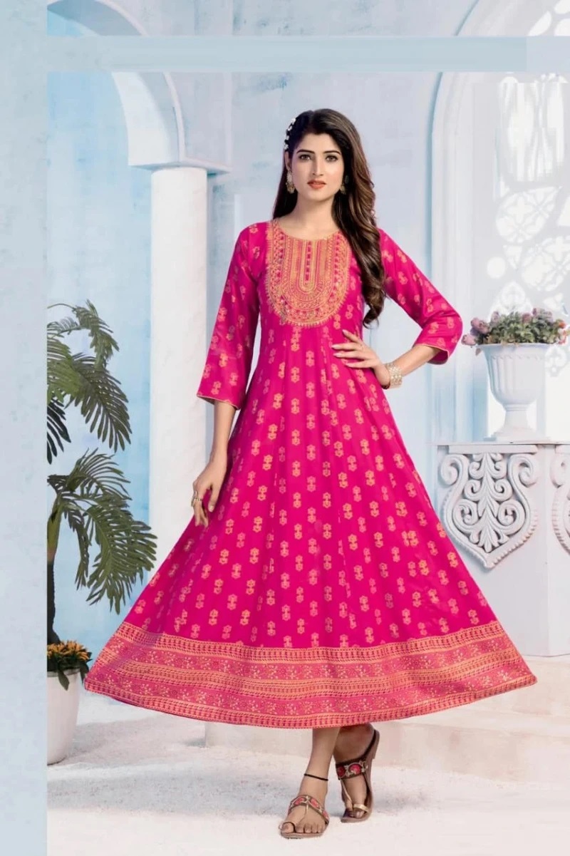 Hirwa Koyal Stylish Long Kurti Collection