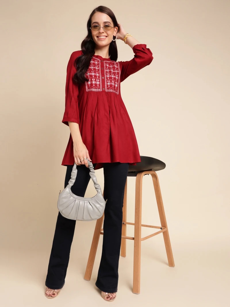 Tarini Vol 5 Western Stylish Short Top Collection