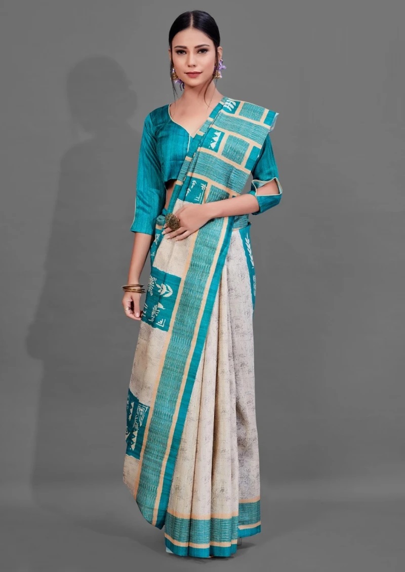 Apple Kalamkari Vol 19 Silk Casual Saree Collection