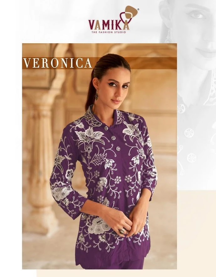 Vamika Veronica 1201 A Stylish Co Ord Set Collection