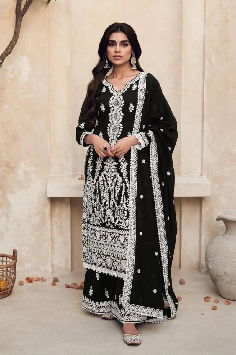 Aashirwad Mirza 001 Designer Embroidery Salwar Suit Collection
