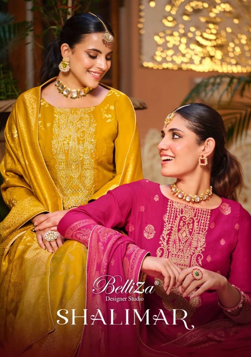 Belliza Shalimar Woollen Designer Dress Material Collection