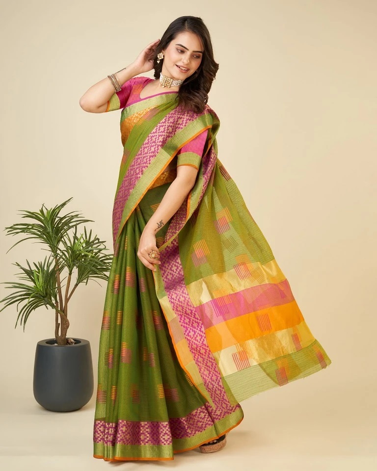 Maahi 117 Cotton Daily Wear Sarees Below 500 Latest Collection
