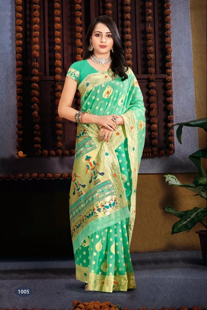Pankhi Saroj Vol 01 Pure Cotton Saree Collection