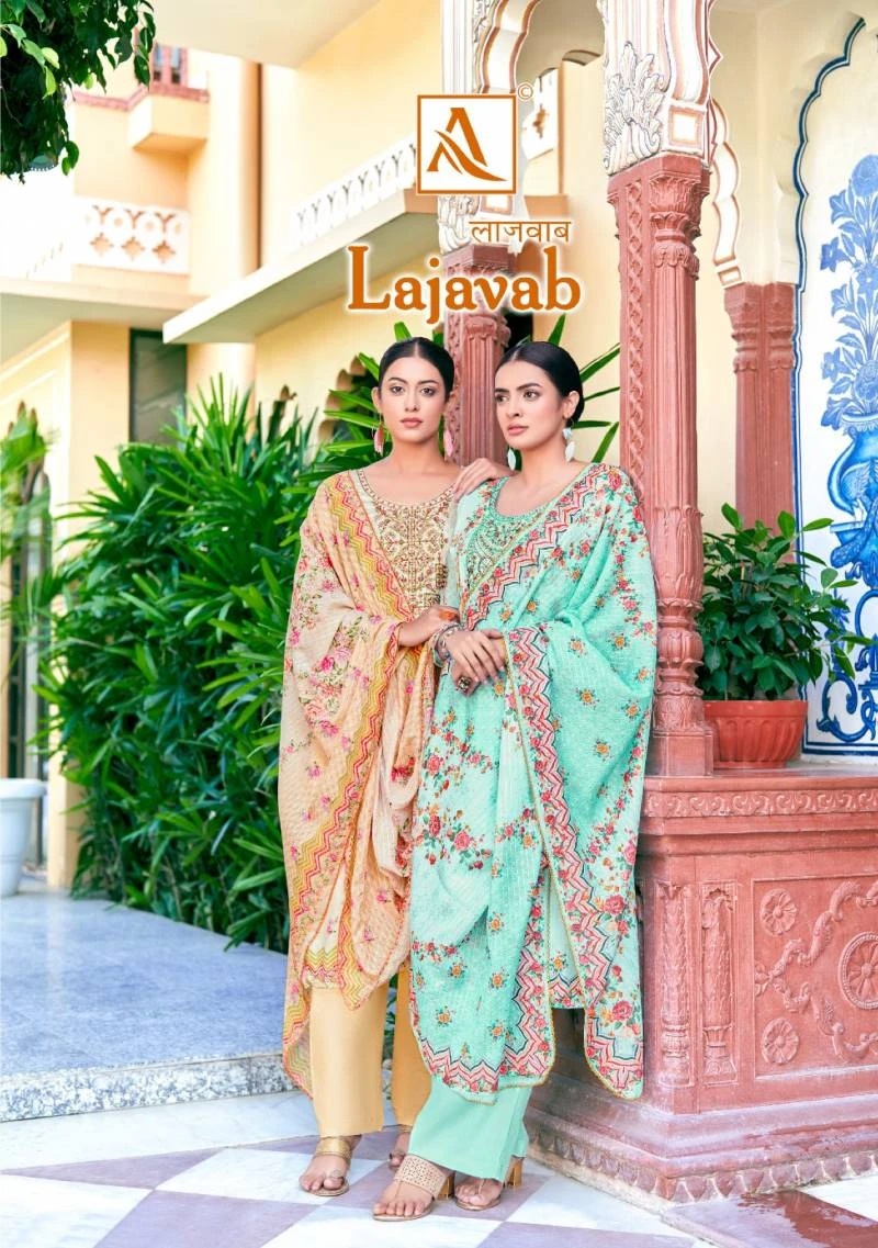 Alok Lajavab Pure Cotton Printed Dress Material Collection