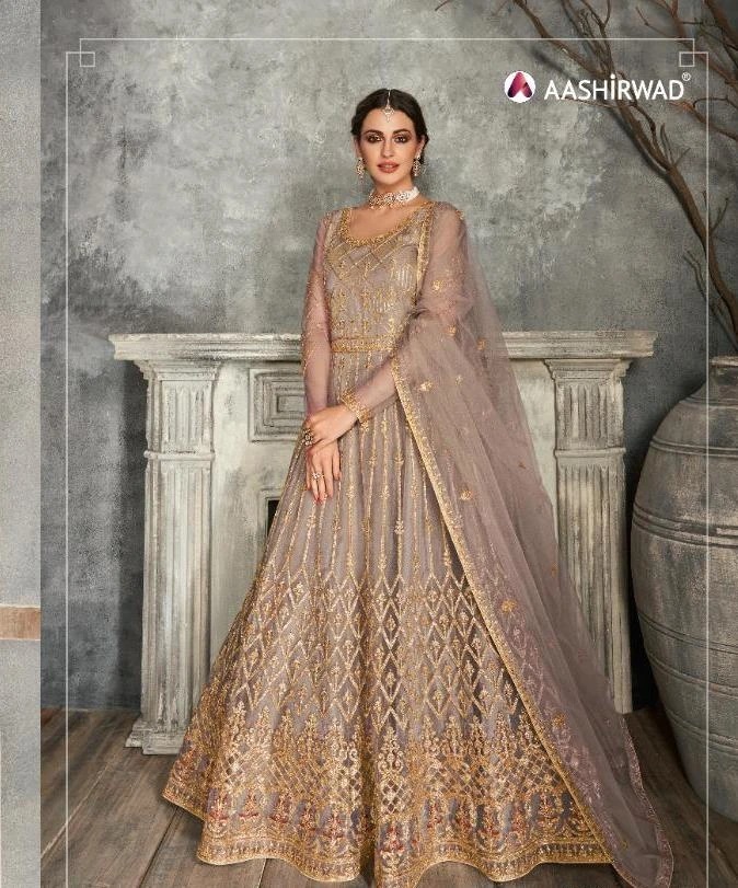 Aashirwad Kaira Net Designer Salwar Suit Collection